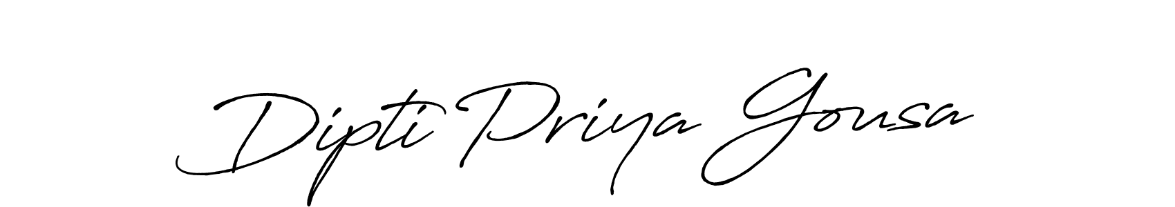 Make a short Dipti Priya Gousa signature style. Manage your documents anywhere anytime using Antro_Vectra_Bolder. Create and add eSignatures, submit forms, share and send files easily. Dipti Priya Gousa signature style 7 images and pictures png