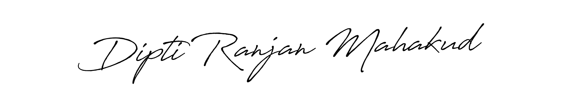 Dipti Ranjan Mahakud stylish signature style. Best Handwritten Sign (Antro_Vectra_Bolder) for my name. Handwritten Signature Collection Ideas for my name Dipti Ranjan Mahakud. Dipti Ranjan Mahakud signature style 7 images and pictures png