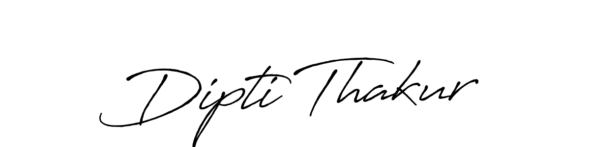 Make a beautiful signature design for name Dipti Thakur. Use this online signature maker to create a handwritten signature for free. Dipti Thakur signature style 7 images and pictures png