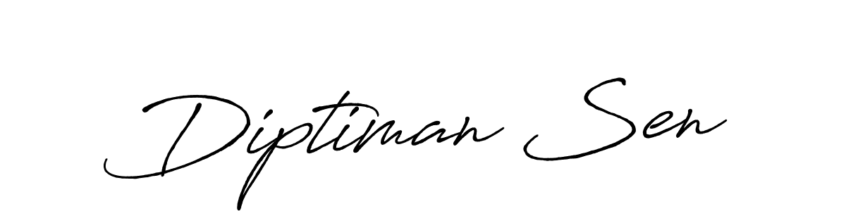 Also we have Diptiman Sen name is the best signature style. Create professional handwritten signature collection using Antro_Vectra_Bolder autograph style. Diptiman Sen signature style 7 images and pictures png