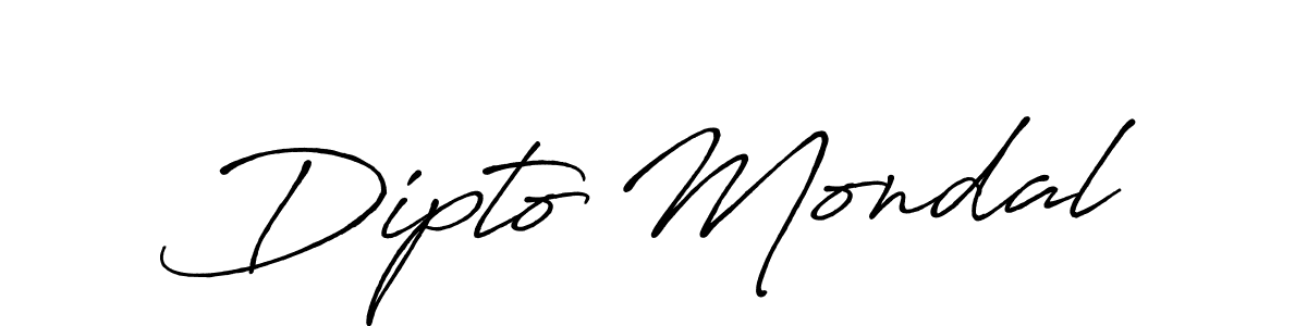 The best way (Antro_Vectra_Bolder) to make a short signature is to pick only two or three words in your name. The name Dipto Mondal include a total of six letters. For converting this name. Dipto Mondal signature style 7 images and pictures png