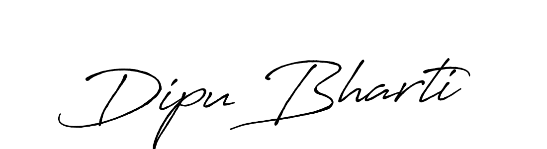 The best way (Antro_Vectra_Bolder) to make a short signature is to pick only two or three words in your name. The name Dipu Bharti include a total of six letters. For converting this name. Dipu Bharti signature style 7 images and pictures png