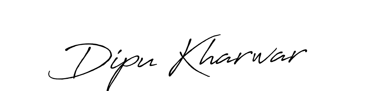 Make a beautiful signature design for name Dipu Kharwar. Use this online signature maker to create a handwritten signature for free. Dipu Kharwar signature style 7 images and pictures png