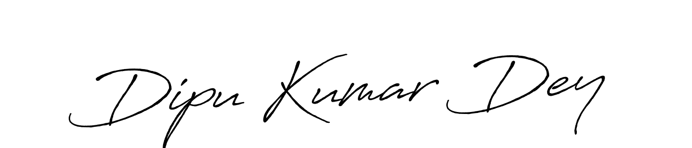 Dipu Kumar Dey stylish signature style. Best Handwritten Sign (Antro_Vectra_Bolder) for my name. Handwritten Signature Collection Ideas for my name Dipu Kumar Dey. Dipu Kumar Dey signature style 7 images and pictures png