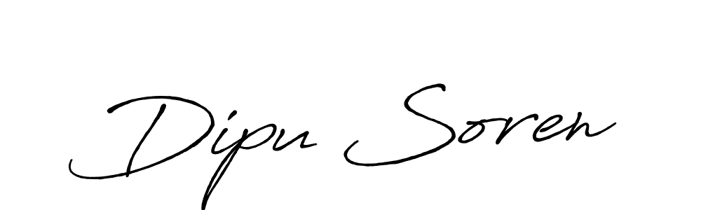 Also You can easily find your signature by using the search form. We will create Dipu Soren name handwritten signature images for you free of cost using Antro_Vectra_Bolder sign style. Dipu Soren signature style 7 images and pictures png