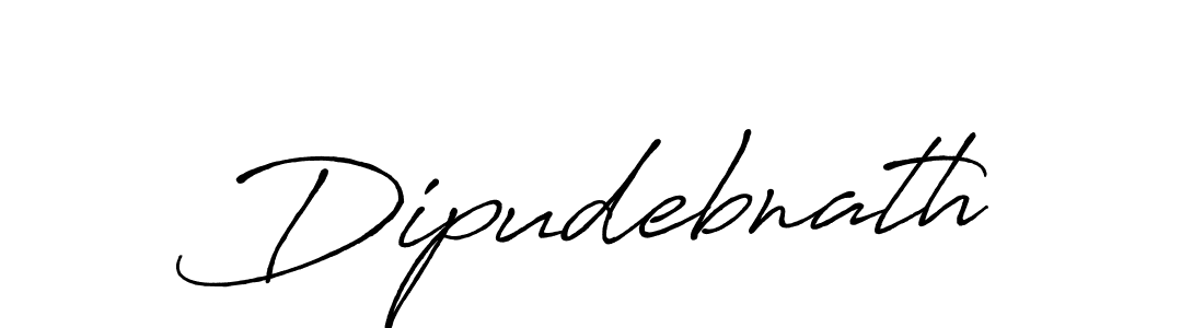 Use a signature maker to create a handwritten signature online. With this signature software, you can design (Antro_Vectra_Bolder) your own signature for name Dipudebnath. Dipudebnath signature style 7 images and pictures png