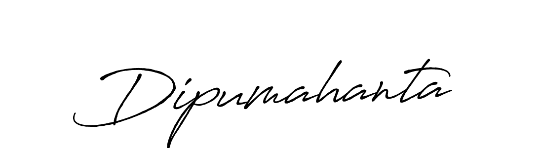 Dipumahanta stylish signature style. Best Handwritten Sign (Antro_Vectra_Bolder) for my name. Handwritten Signature Collection Ideas for my name Dipumahanta. Dipumahanta signature style 7 images and pictures png