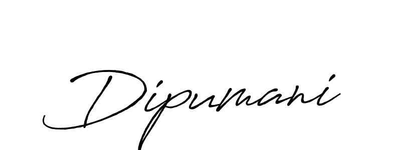 if you are searching for the best signature style for your name Dipumani. so please give up your signature search. here we have designed multiple signature styles  using Antro_Vectra_Bolder. Dipumani signature style 7 images and pictures png