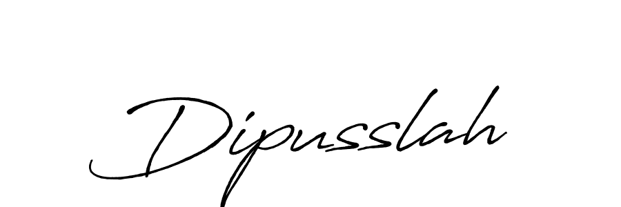 Make a beautiful signature design for name Dipusslah. With this signature (Antro_Vectra_Bolder) style, you can create a handwritten signature for free. Dipusslah signature style 7 images and pictures png