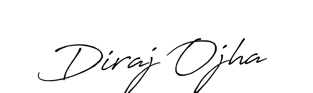 This is the best signature style for the Diraj Ojha name. Also you like these signature font (Antro_Vectra_Bolder). Mix name signature. Diraj Ojha signature style 7 images and pictures png