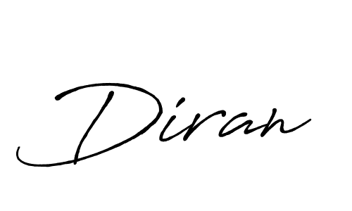 How to make Diran name signature. Use Antro_Vectra_Bolder style for creating short signs online. This is the latest handwritten sign. Diran signature style 7 images and pictures png