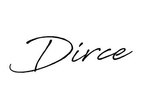 Similarly Antro_Vectra_Bolder is the best handwritten signature design. Signature creator online .You can use it as an online autograph creator for name Dirce. Dirce signature style 7 images and pictures png