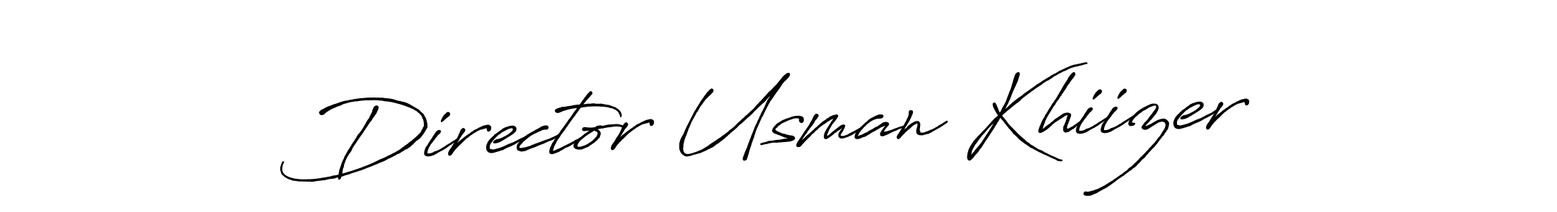 Check out images of Autograph of Director Usman Khiizer name. Actor Director Usman Khiizer Signature Style. Antro_Vectra_Bolder is a professional sign style online. Director Usman Khiizer signature style 7 images and pictures png