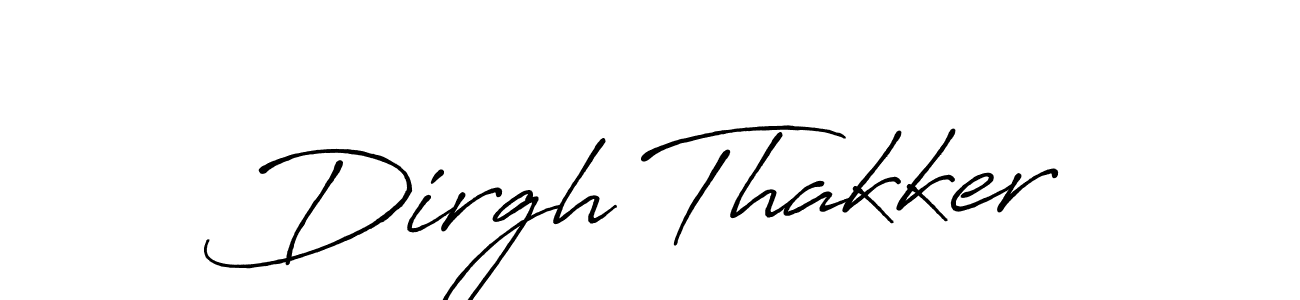You can use this online signature creator to create a handwritten signature for the name Dirgh Thakker. This is the best online autograph maker. Dirgh Thakker signature style 7 images and pictures png