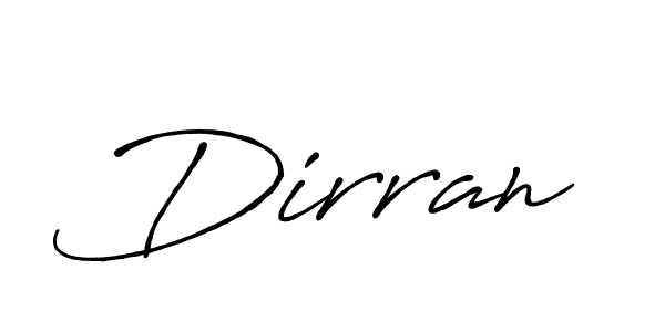 Once you've used our free online signature maker to create your best signature Antro_Vectra_Bolder style, it's time to enjoy all of the benefits that Dirran name signing documents. Dirran signature style 7 images and pictures png