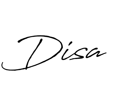 It looks lik you need a new signature style for name Disa. Design unique handwritten (Antro_Vectra_Bolder) signature with our free signature maker in just a few clicks. Disa signature style 7 images and pictures png