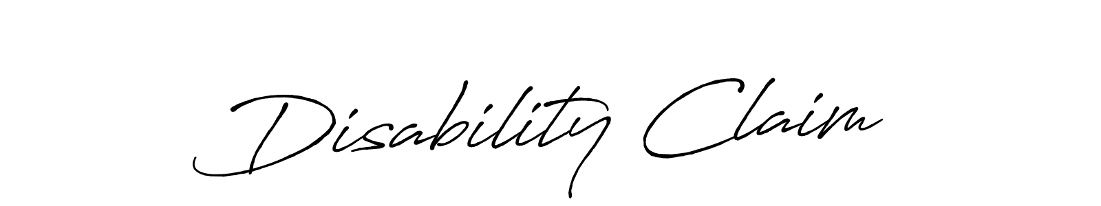 Check out images of Autograph of Disability Claim name. Actor Disability Claim Signature Style. Antro_Vectra_Bolder is a professional sign style online. Disability Claim signature style 7 images and pictures png