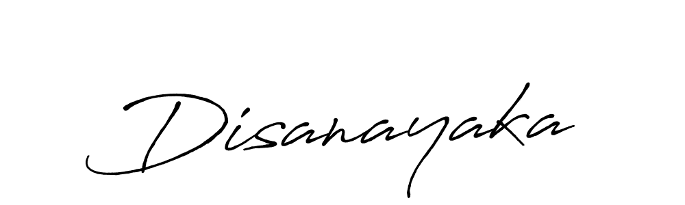 Use a signature maker to create a handwritten signature online. With this signature software, you can design (Antro_Vectra_Bolder) your own signature for name Disanayaka. Disanayaka signature style 7 images and pictures png