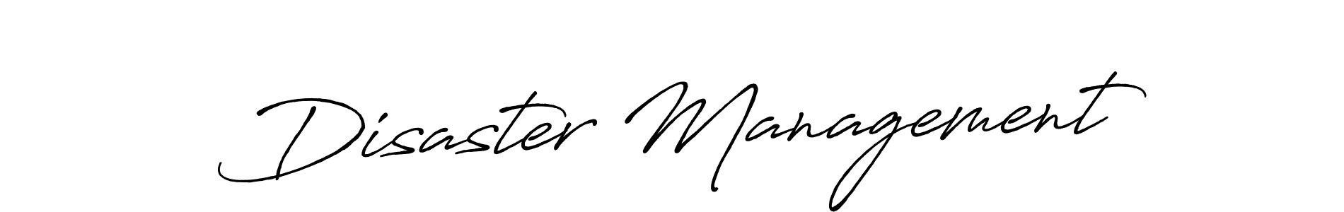 Check out images of Autograph of Disaster Management name. Actor Disaster Management Signature Style. Antro_Vectra_Bolder is a professional sign style online. Disaster Management signature style 7 images and pictures png