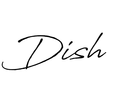 How to Draw Dish signature style? Antro_Vectra_Bolder is a latest design signature styles for name Dish. Dish signature style 7 images and pictures png