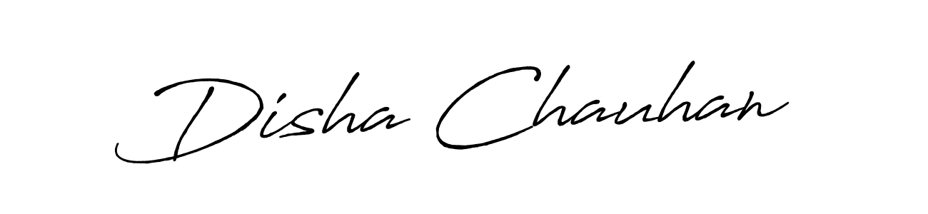 It looks lik you need a new signature style for name Disha Chauhan. Design unique handwritten (Antro_Vectra_Bolder) signature with our free signature maker in just a few clicks. Disha Chauhan signature style 7 images and pictures png
