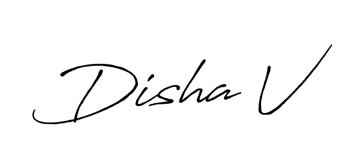 Here are the top 10 professional signature styles for the name Disha V. These are the best autograph styles you can use for your name. Disha V signature style 7 images and pictures png