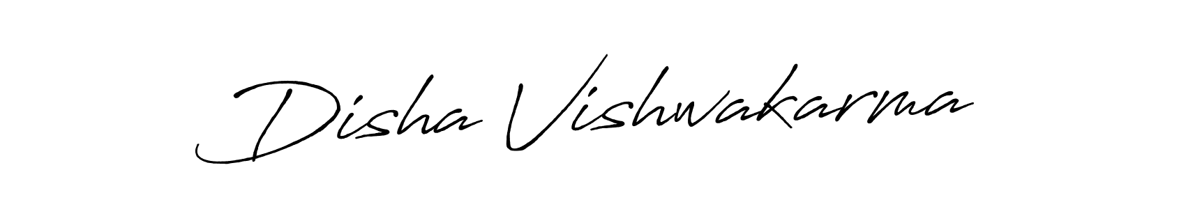 Antro_Vectra_Bolder is a professional signature style that is perfect for those who want to add a touch of class to their signature. It is also a great choice for those who want to make their signature more unique. Get Disha Vishwakarma name to fancy signature for free. Disha Vishwakarma signature style 7 images and pictures png