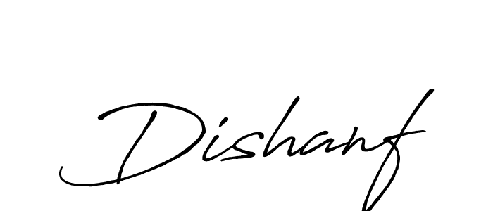 Create a beautiful signature design for name Dishanf. With this signature (Antro_Vectra_Bolder) fonts, you can make a handwritten signature for free. Dishanf signature style 7 images and pictures png