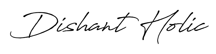 An effortless, minimalist signature concept for Dishant Holic using Antro_Vectra_Bolder design. Clean lines that look great on any document. Dishant Holic signature style 7 images and pictures png