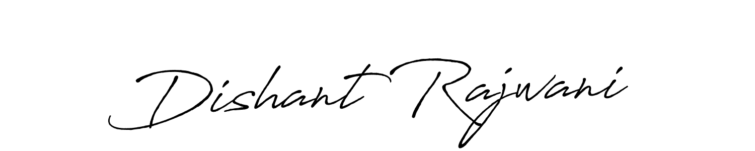 Once you've used our free online signature maker to create your best signature Antro_Vectra_Bolder style, it's time to enjoy all of the benefits that Dishant Rajwani name signing documents. Dishant Rajwani signature style 7 images and pictures png