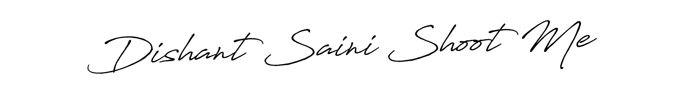 You can use this online signature creator to create a handwritten signature for the name Dishant Saini Shoot Me. This is the best online autograph maker. Dishant Saini Shoot Me signature style 7 images and pictures png