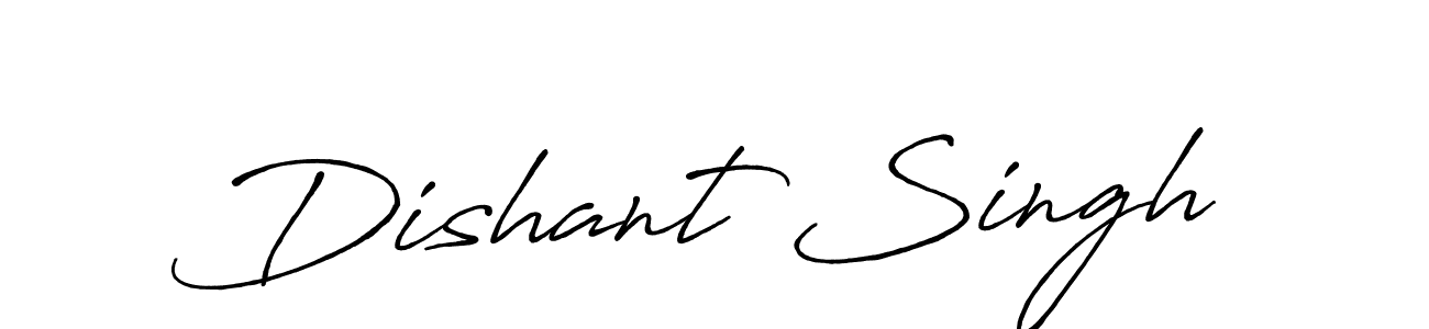 Once you've used our free online signature maker to create your best signature Antro_Vectra_Bolder style, it's time to enjoy all of the benefits that Dishant Singh name signing documents. Dishant Singh signature style 7 images and pictures png