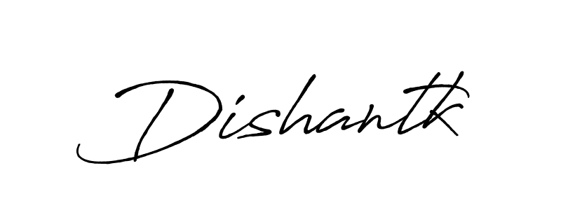 The best way (Antro_Vectra_Bolder) to make a short signature is to pick only two or three words in your name. The name Dishantk include a total of six letters. For converting this name. Dishantk signature style 7 images and pictures png