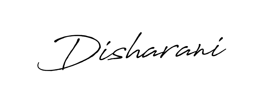 Disharani stylish signature style. Best Handwritten Sign (Antro_Vectra_Bolder) for my name. Handwritten Signature Collection Ideas for my name Disharani. Disharani signature style 7 images and pictures png