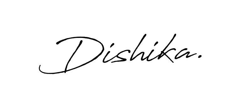 How to make Dishika. signature? Antro_Vectra_Bolder is a professional autograph style. Create handwritten signature for Dishika. name. Dishika. signature style 7 images and pictures png