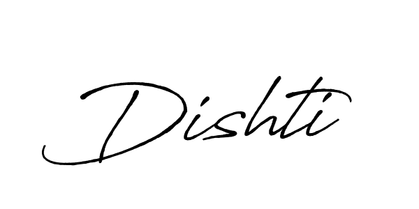 You should practise on your own different ways (Antro_Vectra_Bolder) to write your name (Dishti) in signature. don't let someone else do it for you. Dishti signature style 7 images and pictures png