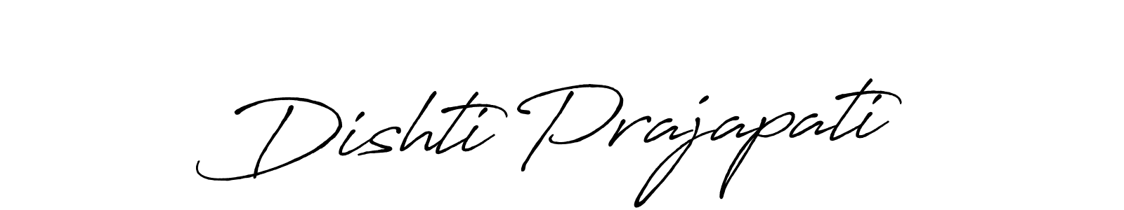 The best way (Antro_Vectra_Bolder) to make a short signature is to pick only two or three words in your name. The name Dishti Prajapati include a total of six letters. For converting this name. Dishti Prajapati signature style 7 images and pictures png