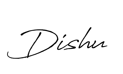 Best and Professional Signature Style for Dishu. Antro_Vectra_Bolder Best Signature Style Collection. Dishu signature style 7 images and pictures png
