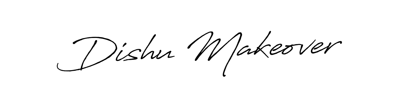 Best and Professional Signature Style for Dishu Makeover. Antro_Vectra_Bolder Best Signature Style Collection. Dishu Makeover signature style 7 images and pictures png