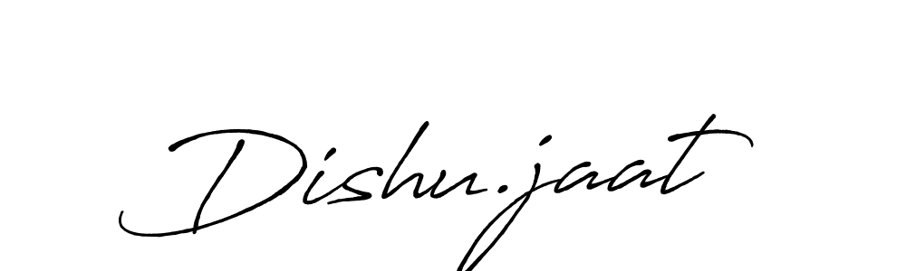How to make Dishu.jaat signature? Antro_Vectra_Bolder is a professional autograph style. Create handwritten signature for Dishu.jaat name. Dishu.jaat signature style 7 images and pictures png