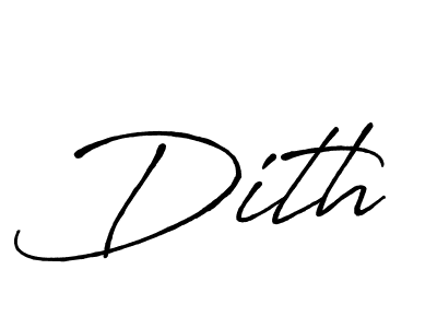 Also we have Dith name is the best signature style. Create professional handwritten signature collection using Antro_Vectra_Bolder autograph style. Dith signature style 7 images and pictures png