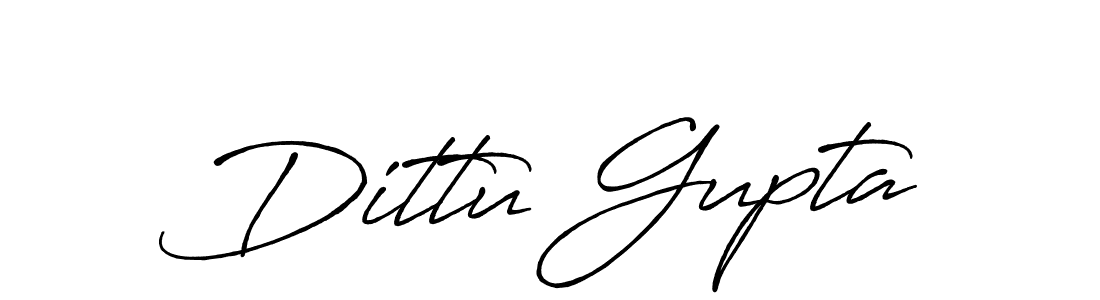 You should practise on your own different ways (Antro_Vectra_Bolder) to write your name (Dittu Gupta) in signature. don't let someone else do it for you. Dittu Gupta signature style 7 images and pictures png