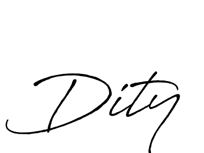 It looks lik you need a new signature style for name Dity. Design unique handwritten (Antro_Vectra_Bolder) signature with our free signature maker in just a few clicks. Dity signature style 7 images and pictures png