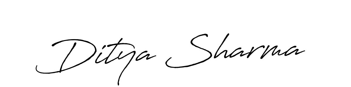 This is the best signature style for the Ditya Sharma name. Also you like these signature font (Antro_Vectra_Bolder). Mix name signature. Ditya Sharma signature style 7 images and pictures png