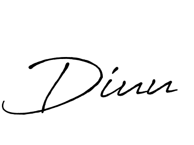 The best way (Antro_Vectra_Bolder) to make a short signature is to pick only two or three words in your name. The name Diuu include a total of six letters. For converting this name. Diuu signature style 7 images and pictures png