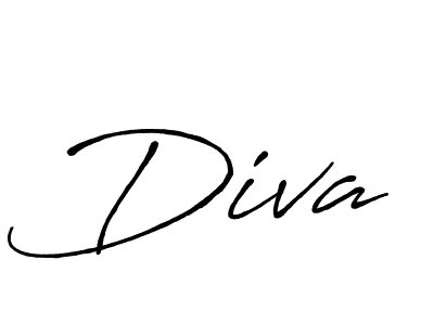 How to Draw Diva signature style? Antro_Vectra_Bolder is a latest design signature styles for name Diva. Diva signature style 7 images and pictures png