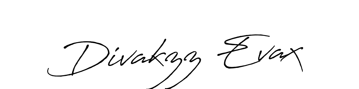 Make a beautiful signature design for name Divakzz Evax. Use this online signature maker to create a handwritten signature for free. Divakzz Evax signature style 7 images and pictures png