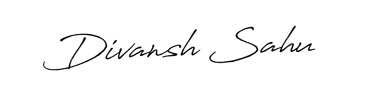 Also You can easily find your signature by using the search form. We will create Divansh Sahu name handwritten signature images for you free of cost using Antro_Vectra_Bolder sign style. Divansh Sahu signature style 7 images and pictures png