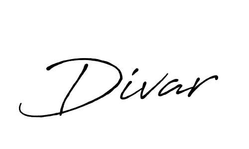 Use a signature maker to create a handwritten signature online. With this signature software, you can design (Antro_Vectra_Bolder) your own signature for name Divar. Divar signature style 7 images and pictures png