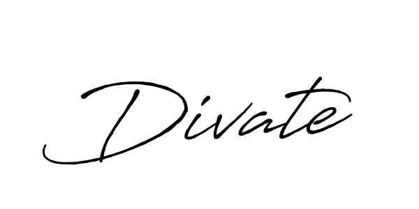 The best way (Antro_Vectra_Bolder) to make a short signature is to pick only two or three words in your name. The name Divate include a total of six letters. For converting this name. Divate signature style 7 images and pictures png